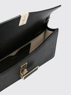 Clutch Iside in pelle di vitello martellata Valextra