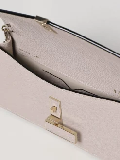 Clutch Iside in pelle di vitello martellata Valextra