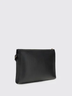 Clutch Thom Browne in pelle di vitello a grana