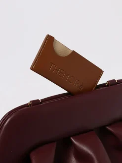 Clutch Tia Themoirè in pelle vegana