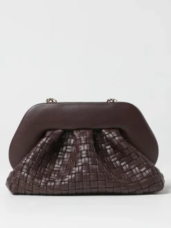 Clutch Tia Themoirè in pelle vegana intrecciata