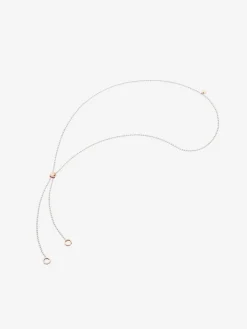 Collana bollicine lariat