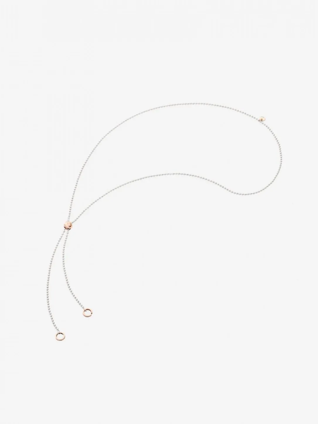 Collana bollicine lariat