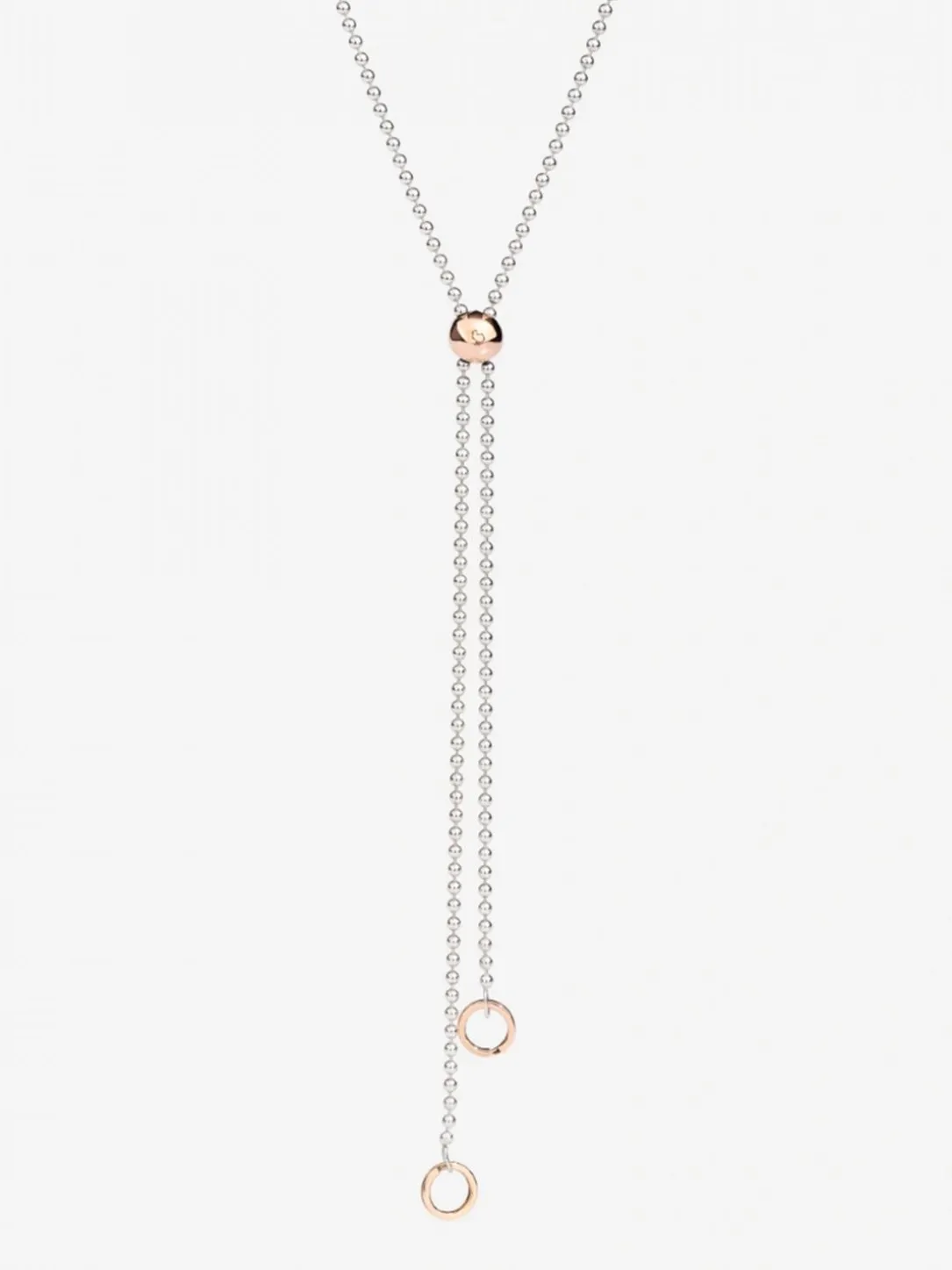 Collana bollicine lariat