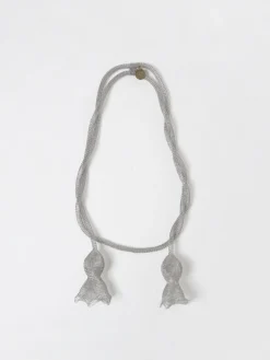 Collana Maliparmi in acciaio crochet