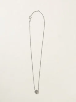 Collana Tory Burch in ottone con strass incastonati