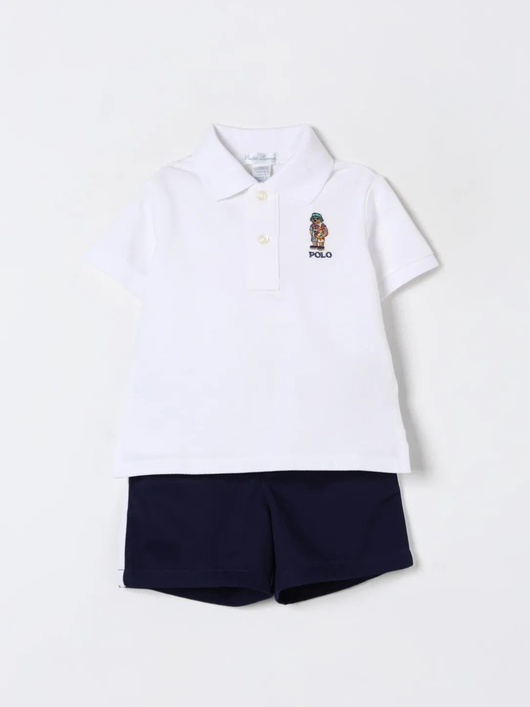 Completo in cotone con logo Polo Ralph Lauren