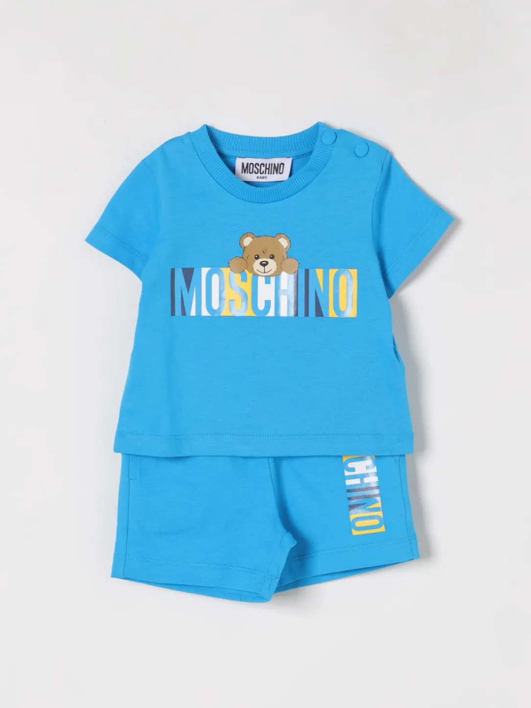 Completo in cotone Teddy Toy Moschino