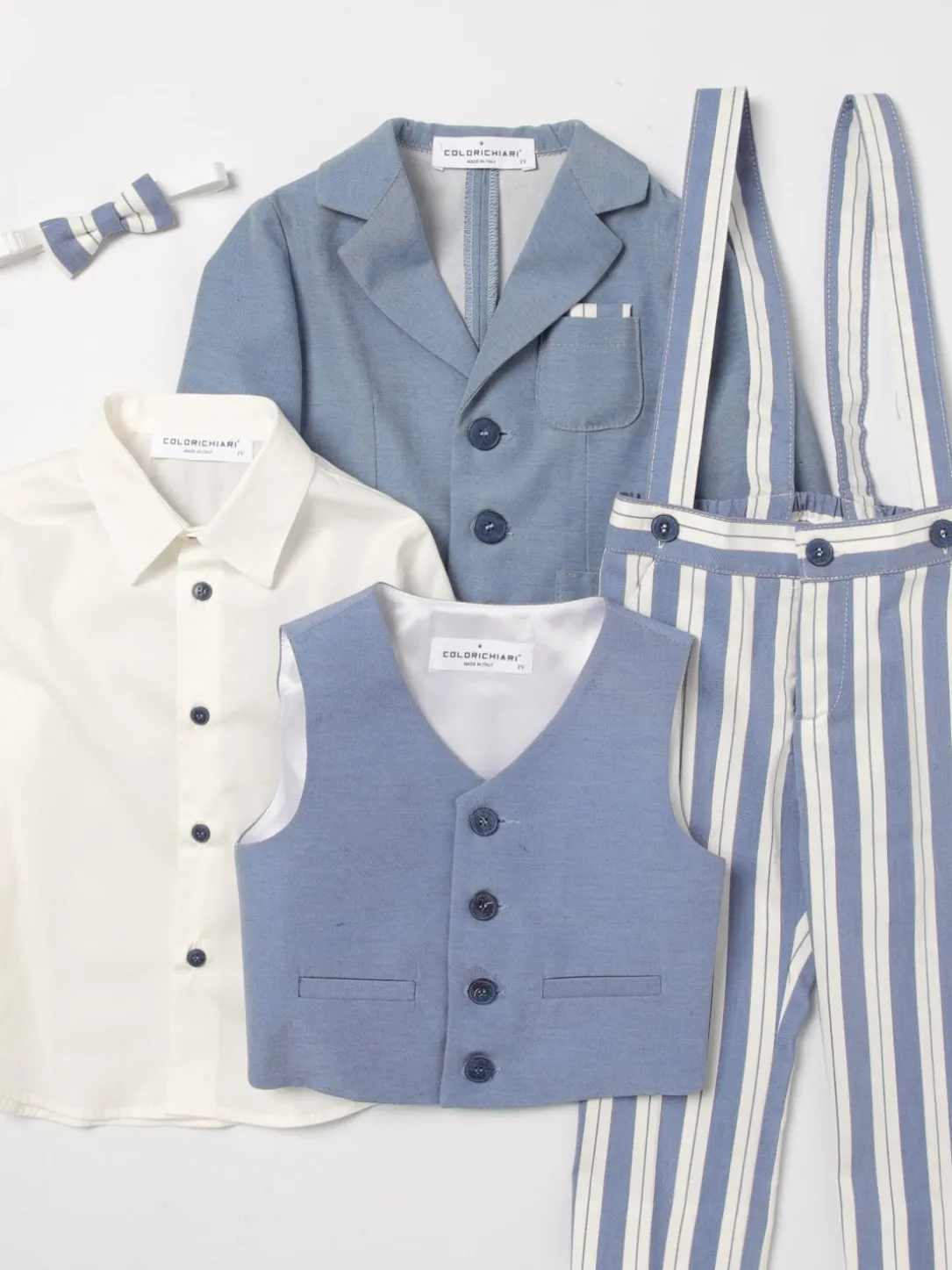 Coordinato 5 pezzi Colori Chiari