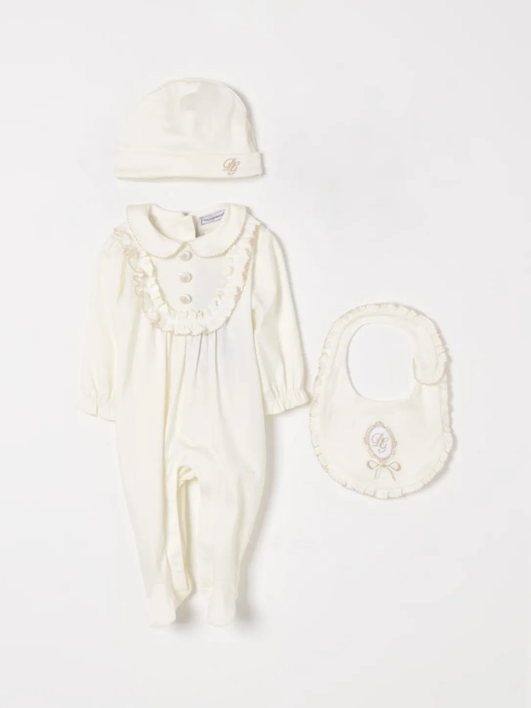 Coordinato 3 pezzi in cotone Dolce & Gabbana