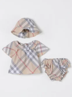 Coordinato 3 pezzi in cotone vintage check Burberry