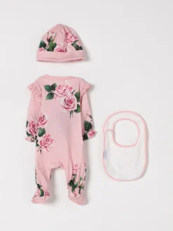 Coordinato 3 pezzi in cotone floreale Dolce & gabbana