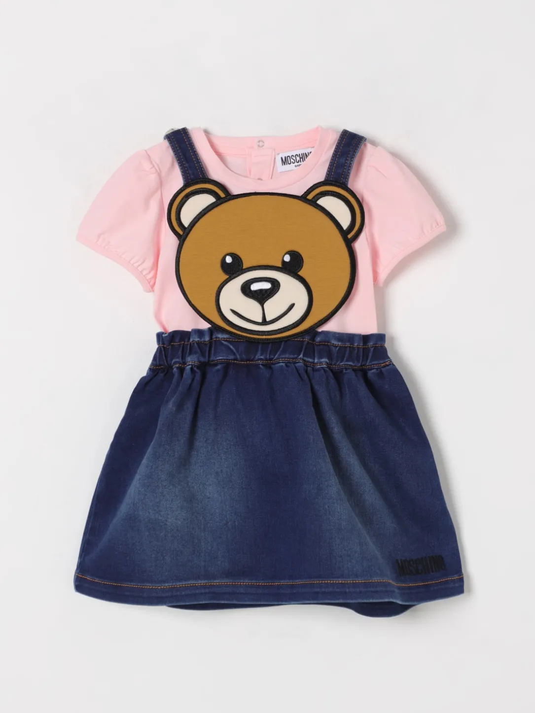 Coordinato 2 pezzi Teddy Moschino in cotone