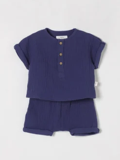 Coordinato con trama seersucker Teddy & Minou in cotone