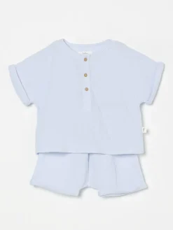 Coordinato con trama seersucker Teddy & Minou in cotone