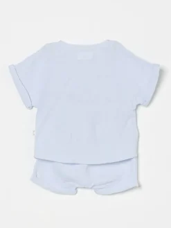 Coordinato con trama seersucker Teddy & Minou in cotone