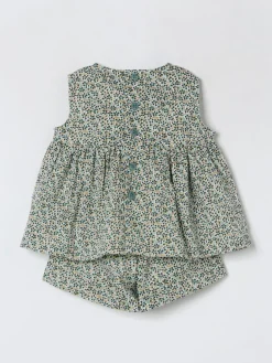 Coordinato in cotone a fantasia floreale
