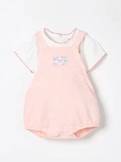 Coordinato in cotone a fantasia floreale Kenzo Kids