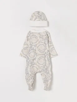 Coordinato in cotone a fantasia barocca Versace