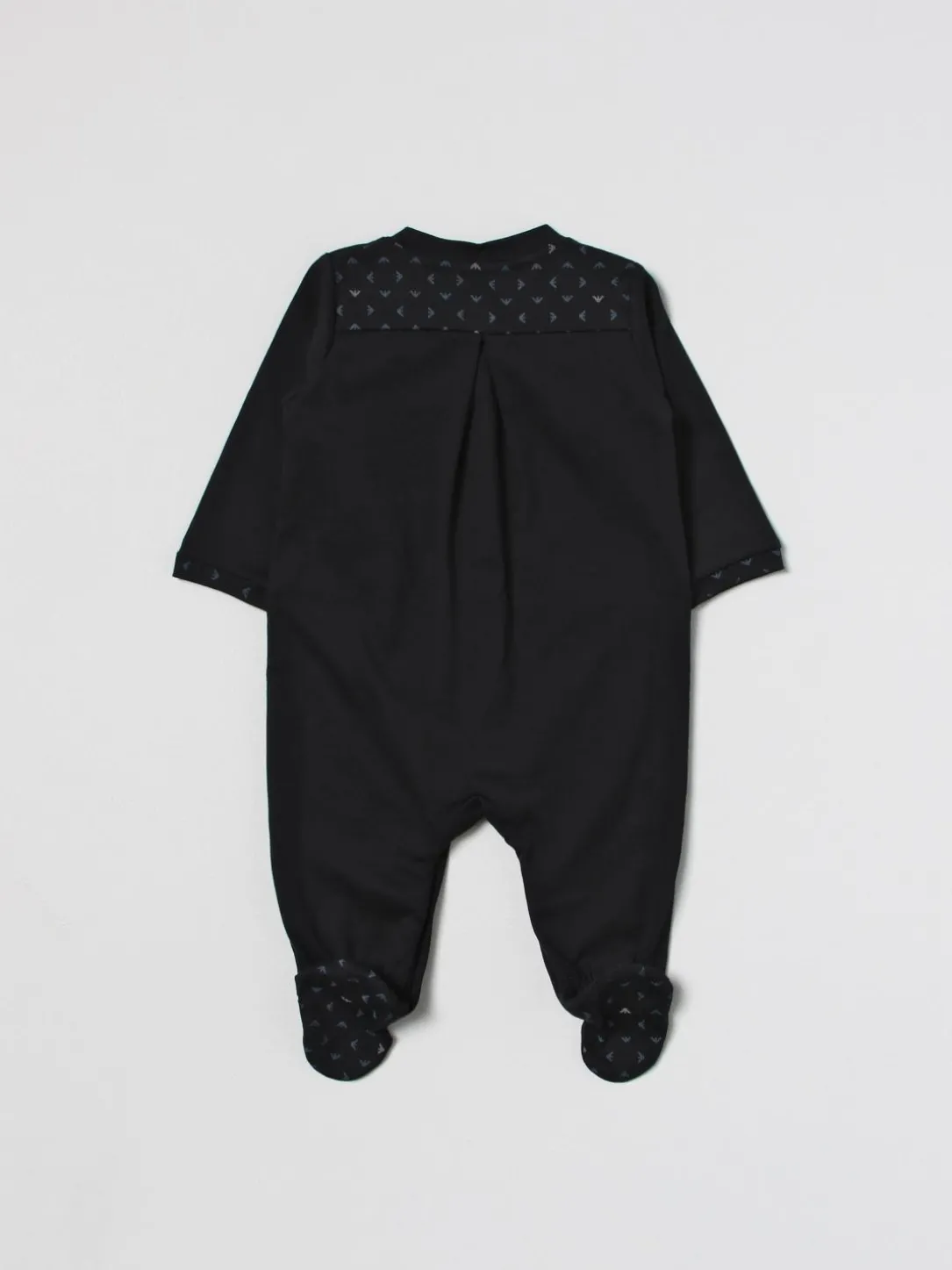 Coordinato in cotone con logo Emporio Armani