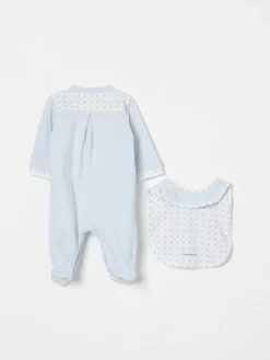 Coordinato in cotone con logo Emporio Armani