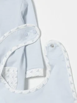 Coordinato in cotone con logo Emporio Armani