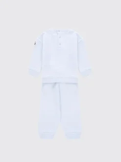 Coordinato in cotone con logo Moncler