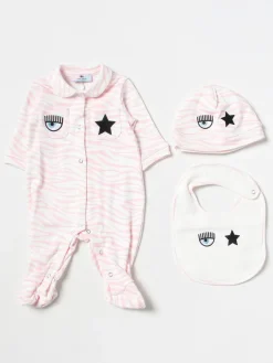 Coordinato in cotone con logo Chiara Ferragni