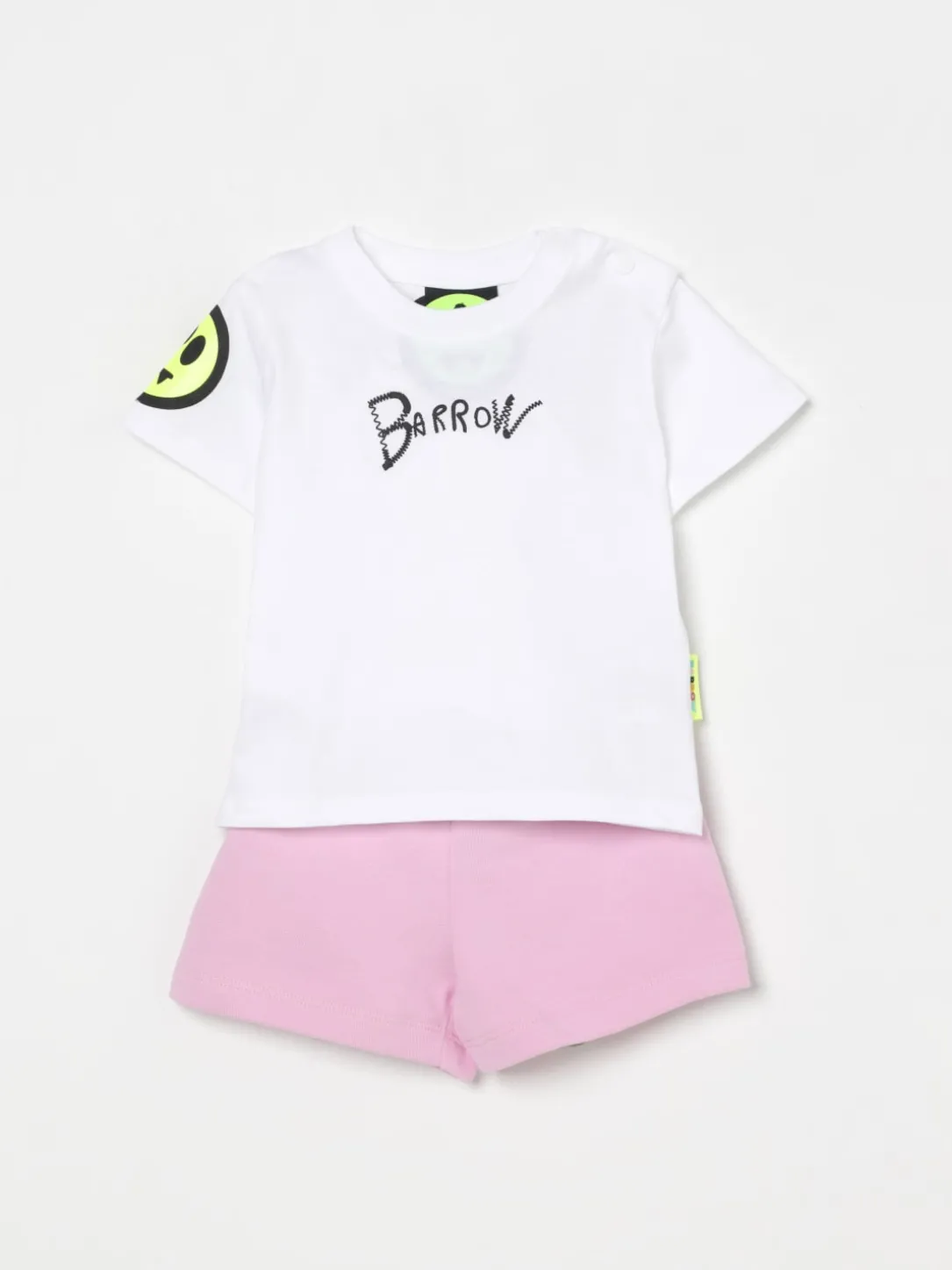 Coordinato in cotone con stampa Bear Barrow Kids