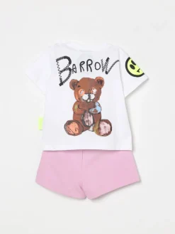 Coordinato in cotone con stampa Bear Barrow Kids