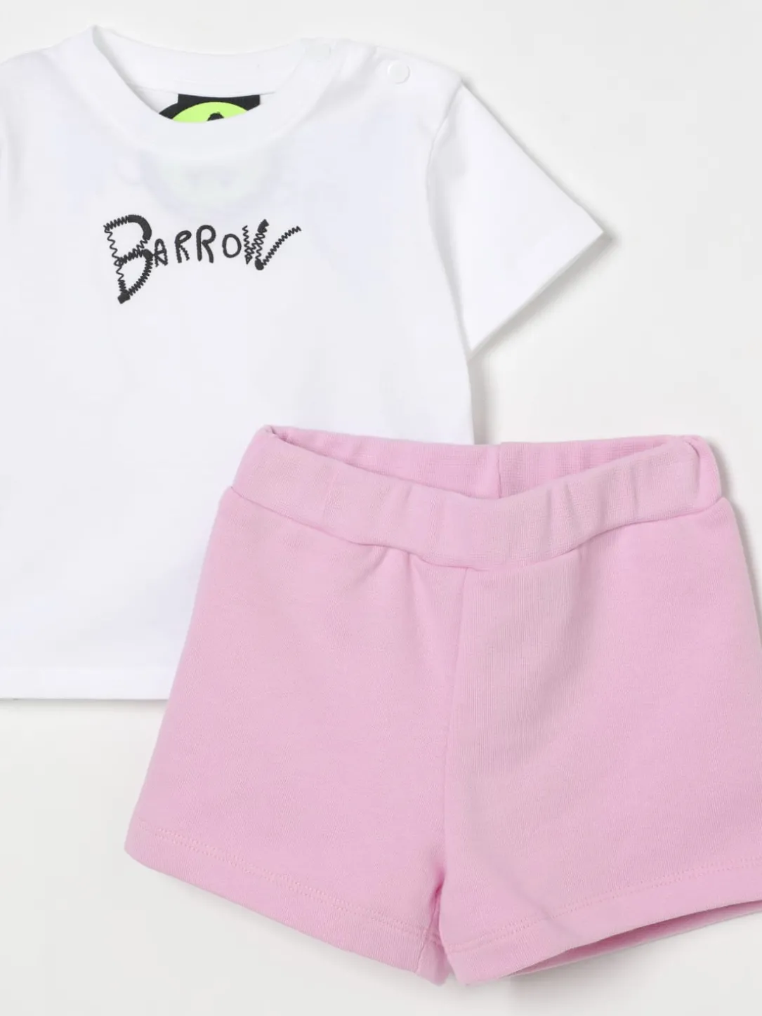 Coordinato in cotone con stampa Bear Barrow Kids