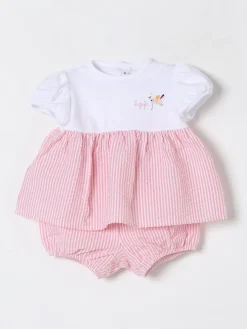 Coordinato in cotone con logo Il Gufo