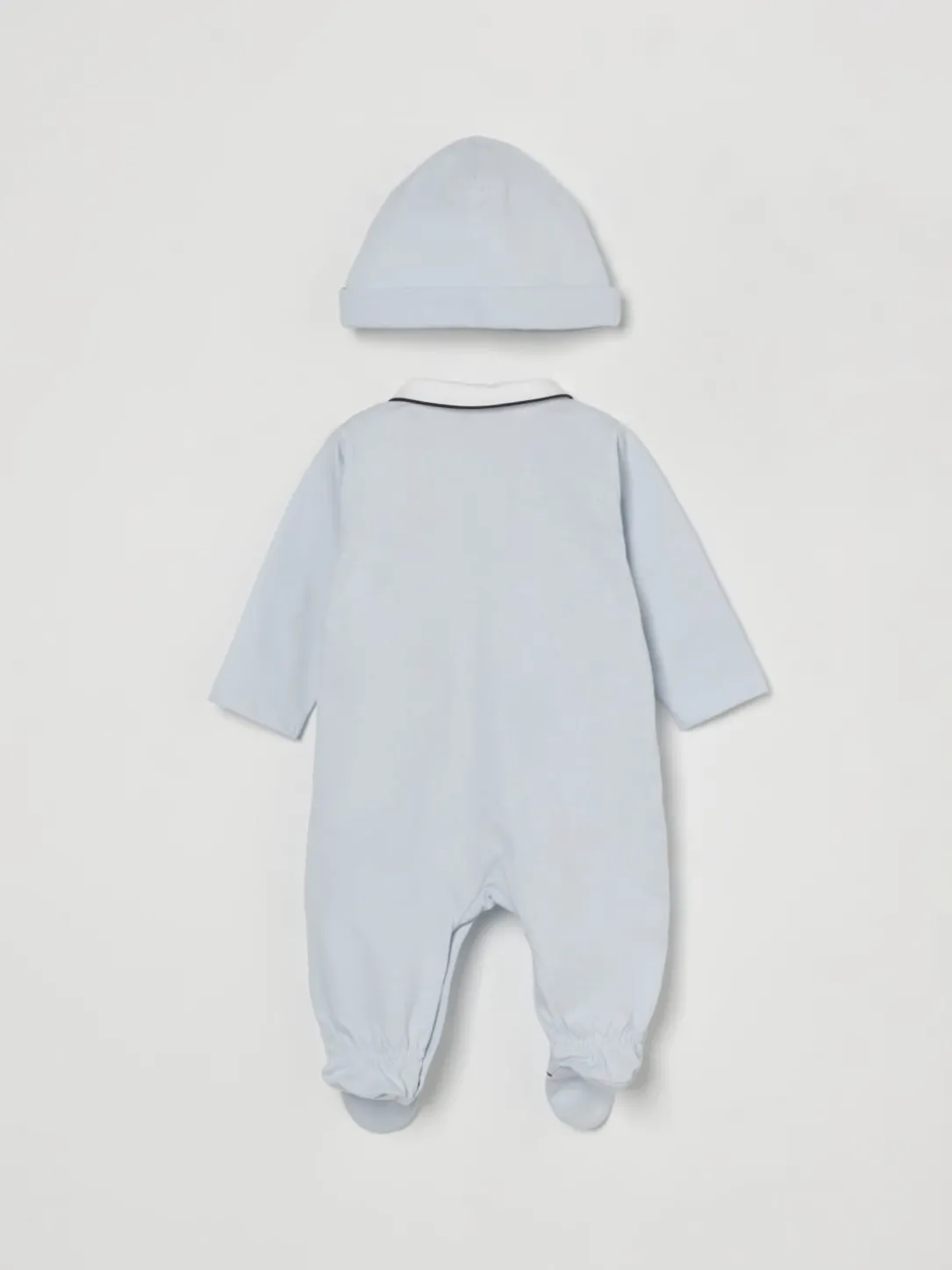 Coordinato in cotone con logo Emporio Armani