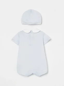 Coordinato in cotone con logo Dolce & Gabbana