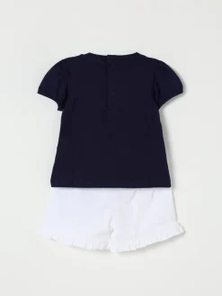 Coordinato in cotone con stampa Teddy Toy Moschino