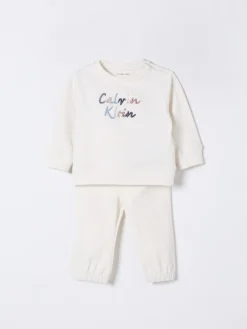 Coordinato in cotone con logo Calvin Klein