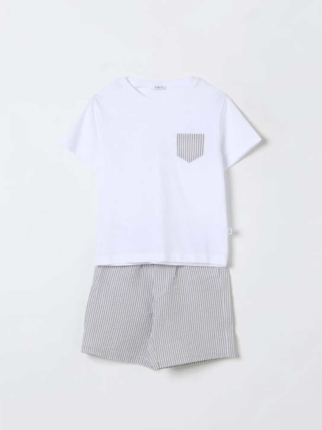 Coordinato in cotone Il Gufo