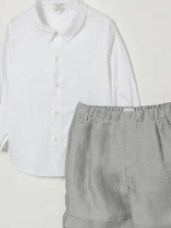 Coordinato in cotone Il Gufo Atelier