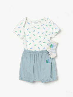 Coordinato in cotone organico con logo Bobo Choses