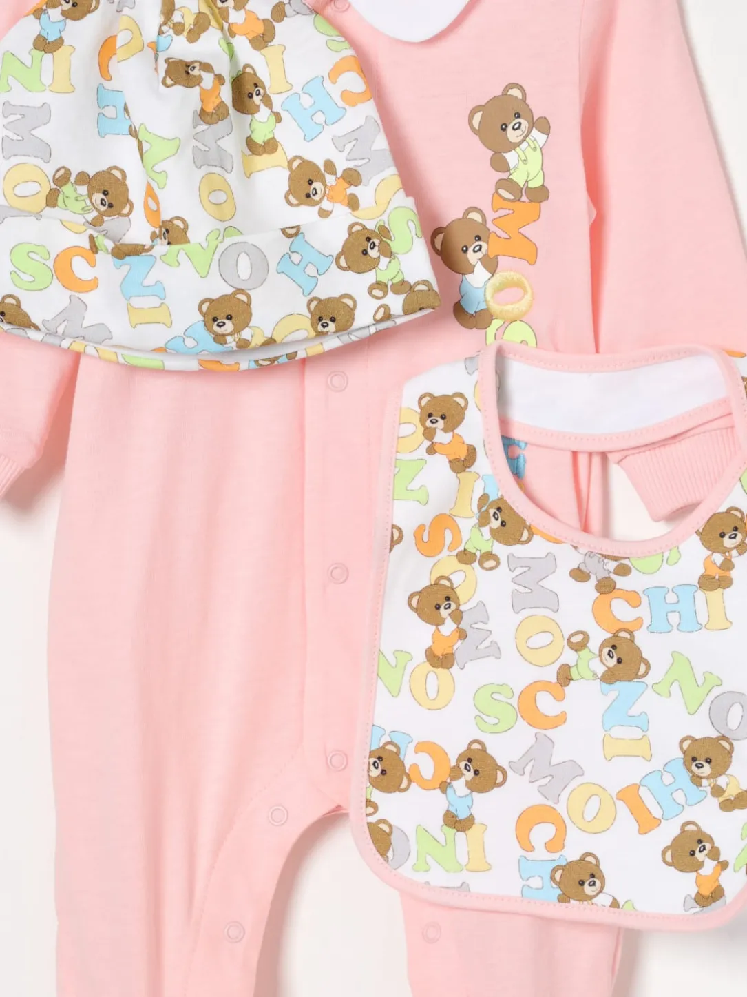 Coordinato in cotone Teddy Toy Moschino