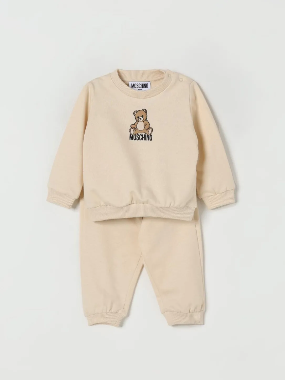 Coordinato in cotone Teddy Moschino