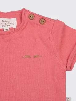 Coordinato in cotone Teddy & Minou