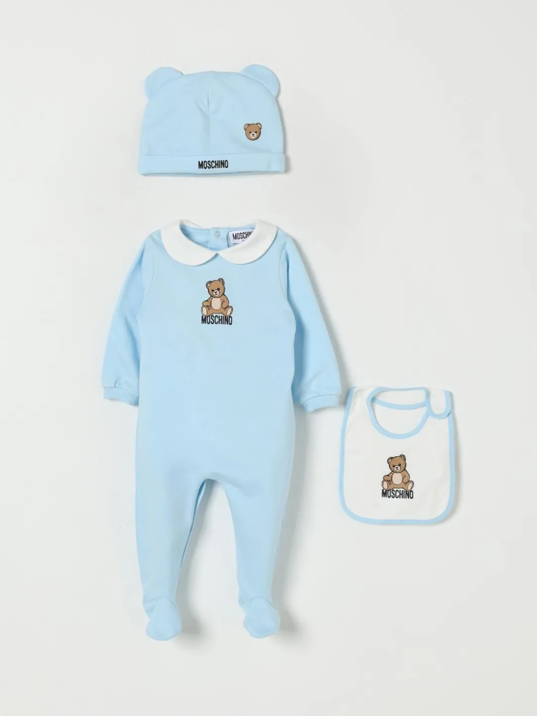 Coordinato in cotone Teddy Moschino