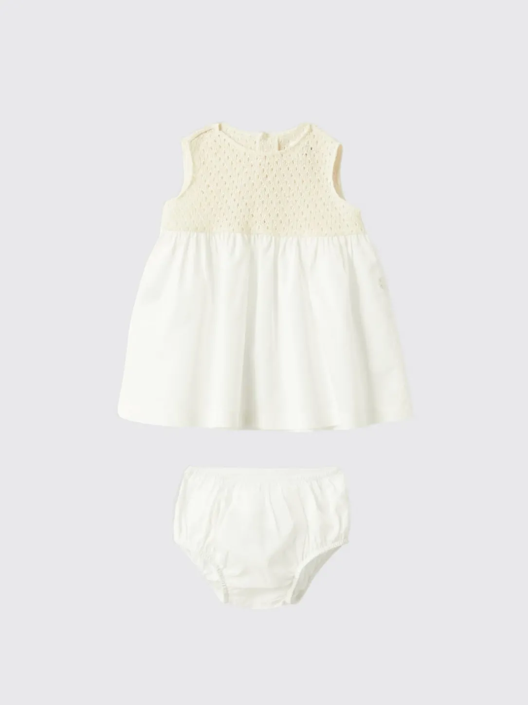 Coordinato in cotone Teddy & Minou