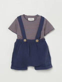 Coordinato in cotone Teddy & Minou