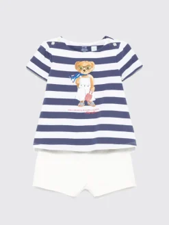 Coordinato in cotone Teddy Polo Ralph Lauren