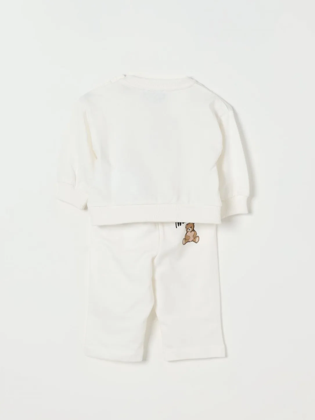 Coordinato in cotone Teddy Moschino