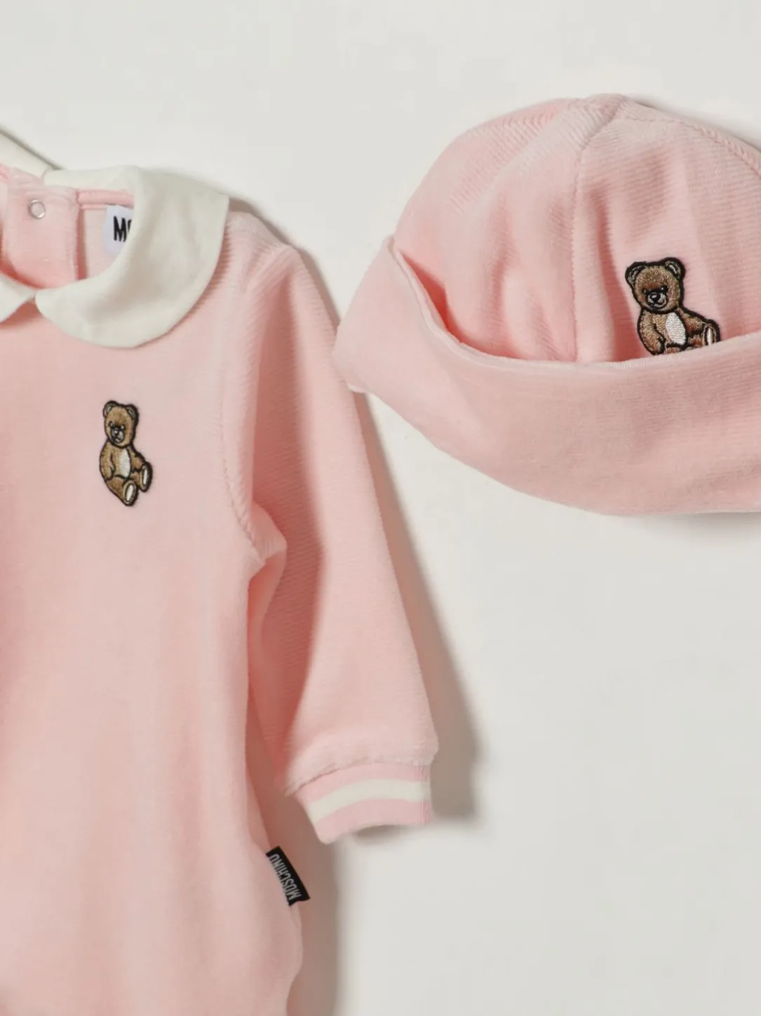 Coordinato in cotone Teddy Moschino