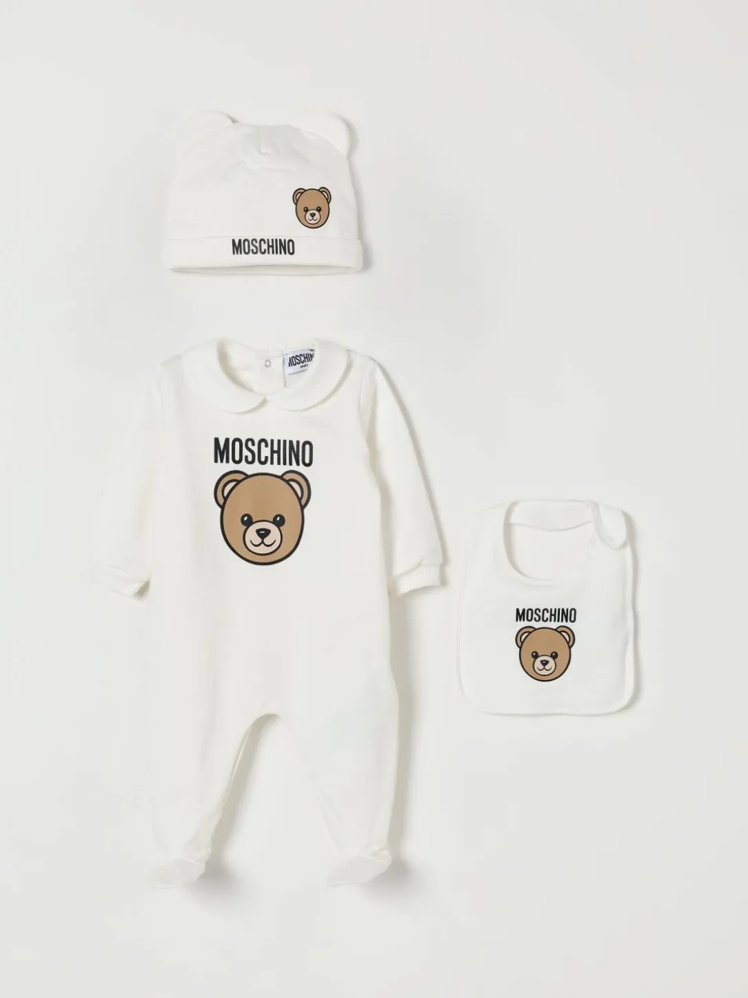 Coordinato in cotone Teddy Moschino