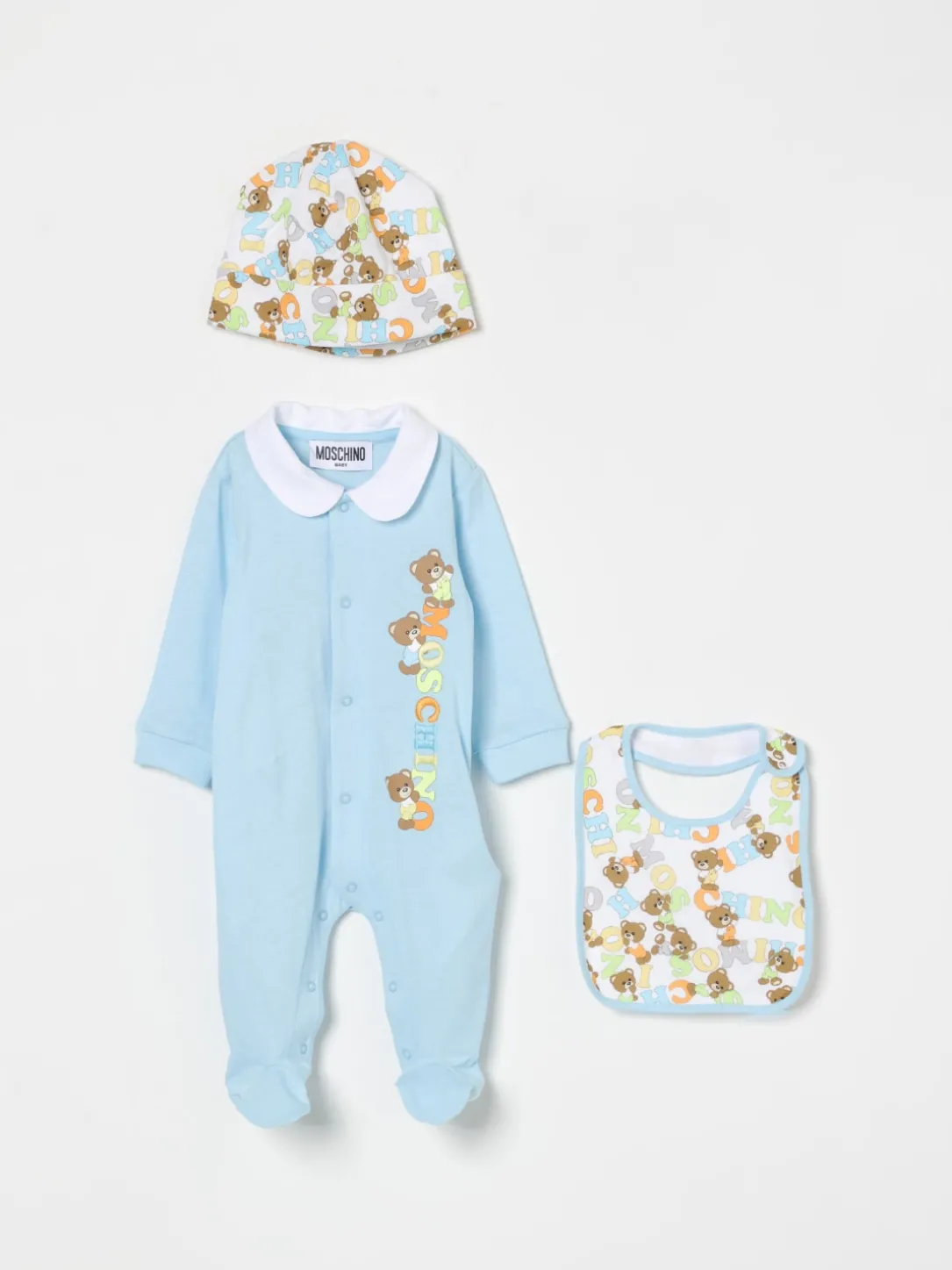 Coordinato in cotone Teddy Toy Moschino